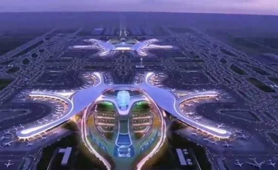 超越北京大兴机场, 又一超级机场开建, 英国网友惊讶了！